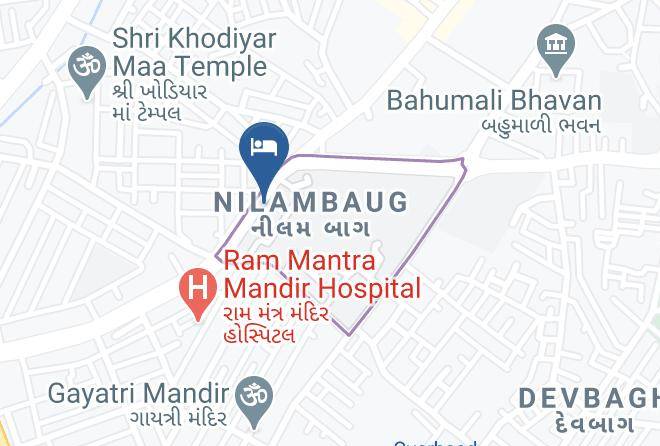 Bhavnagar - Hotel White Rose Maps