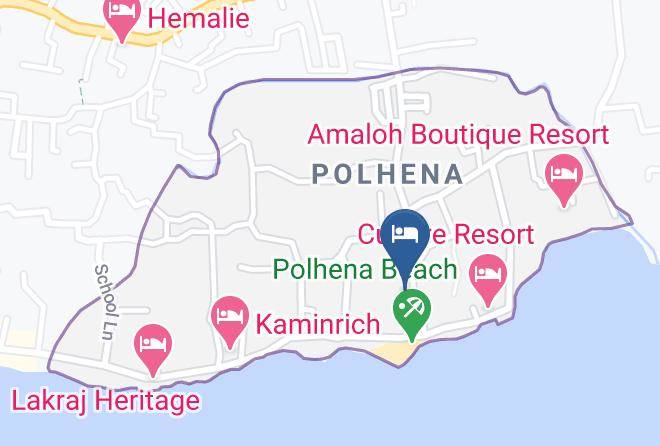 Galle - Hotel White Sand Maps