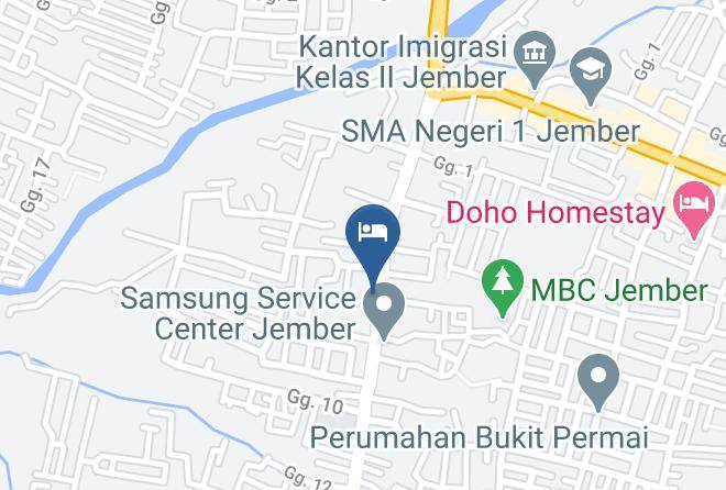 Jember Regency - Hotel Widodo Maps
