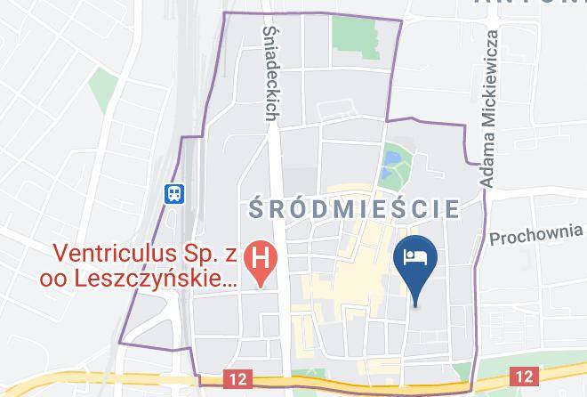 Leszno - Hotel Wieniawa B&b Maps