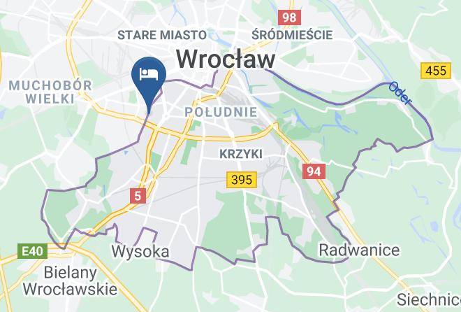 Wroclaw - Hotel Wieniawa Maps