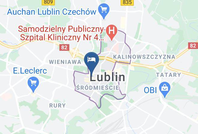 Lublin - Hotel Wieniawski Maps