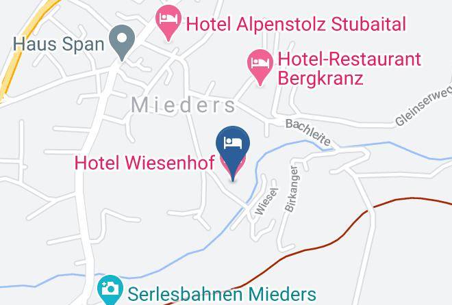 Innsbruck Land - Hotel Wiesenhof Maps