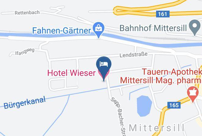 Zell Am See - Hotel Wieser Maps