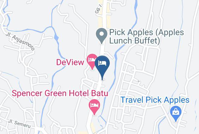 Kota Batu - Hotel Wijaya Maps