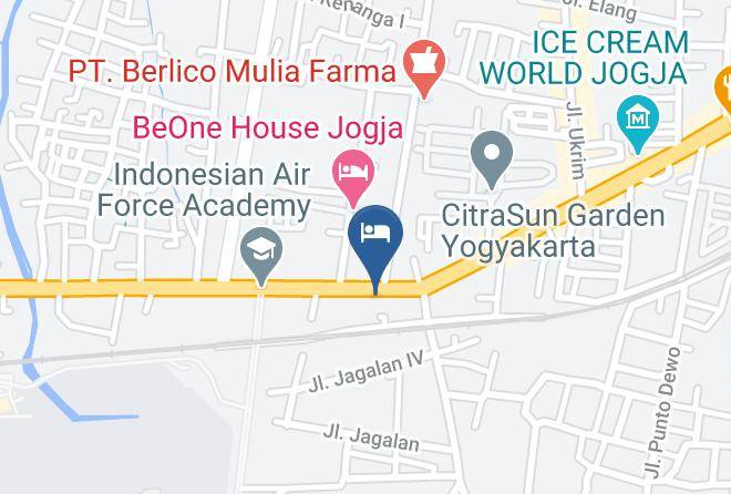 Sleman - Hotel Wijaya Jogyakarta Maps