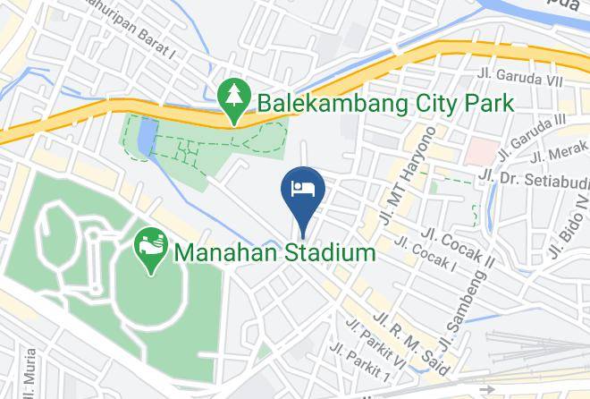Surakarta - Hotel Wijaya Melati Dua Maps