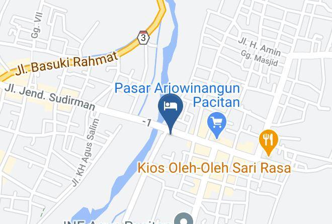 Pacitan Regency - Hotel Wijaya Maps
