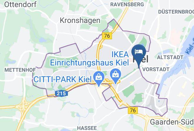 Kiel - Hotel Wiking Maps