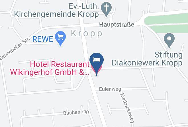 Hotel Restaurant Wikingerhof Gmbh & Co Kg Map