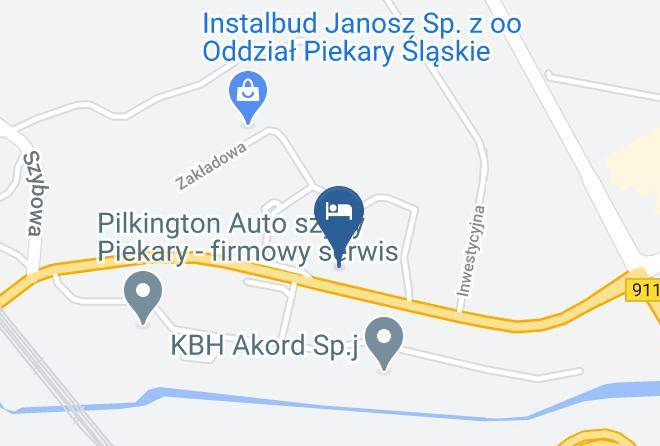 Piekary Slaskie - Hotel Wiktoria Maps