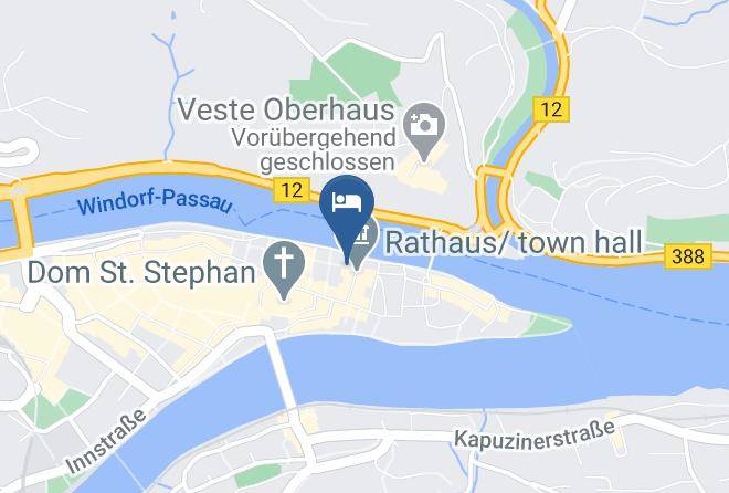 Passau - Hotel Wilder Mann Maps