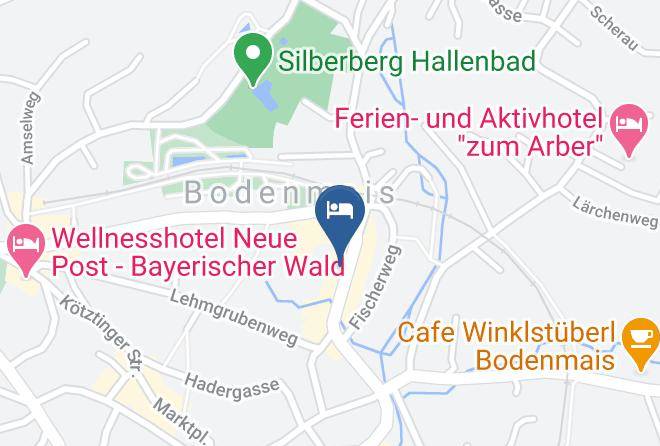 Regen - Hotel Wilderer Stuben Maps