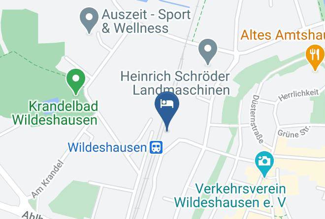 Oldenburg - Hotel Wildeshauser Bahnhof Maps