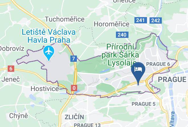 Prague - Hotel Wilhelm Maps