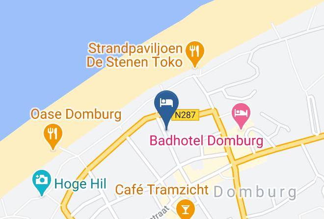 Veere - Hotel Wilhelmina Domburg Maps