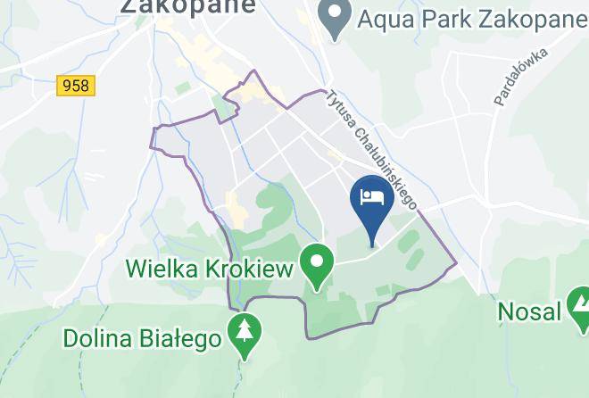 Hotel Willa Malinka Map