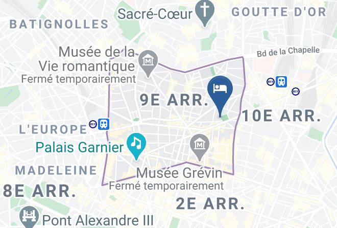 Paris - Hotel Williams Opera Maps