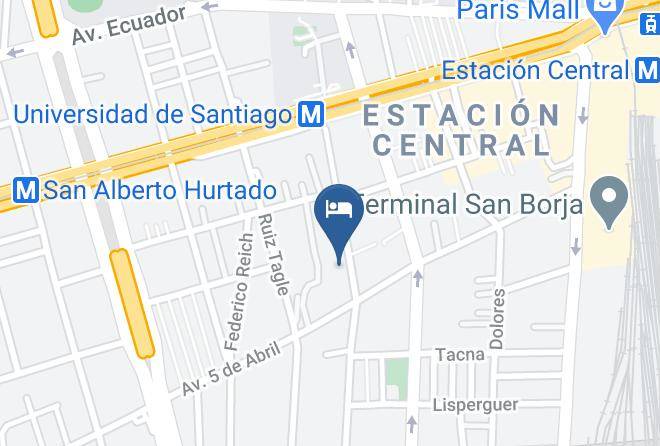 Santiago - Hotel Willson Maps