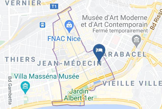 Maritime Alps - Hotel Wilson Maps