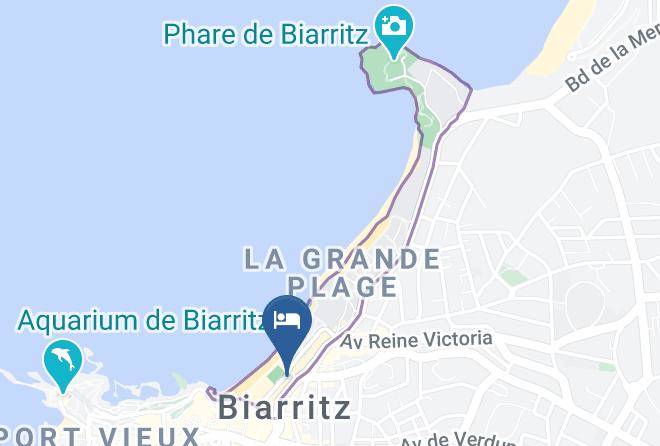 Pyrenees Atlantiques - Hotel Windsor Biarritz Maps