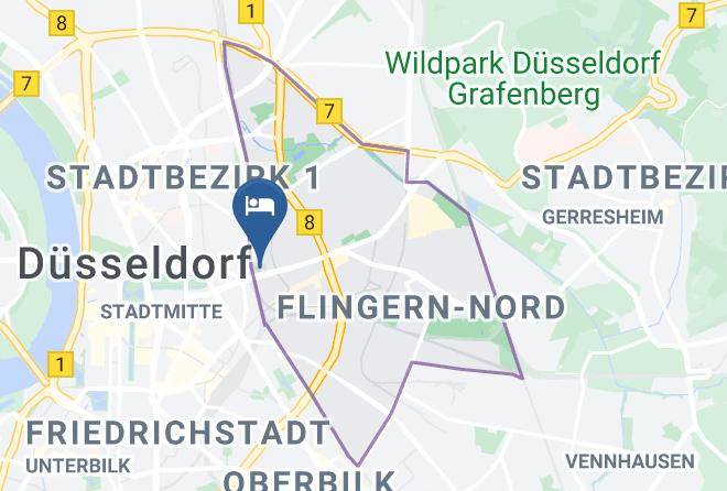 Dusseldorf - Hotel Windsor Maps