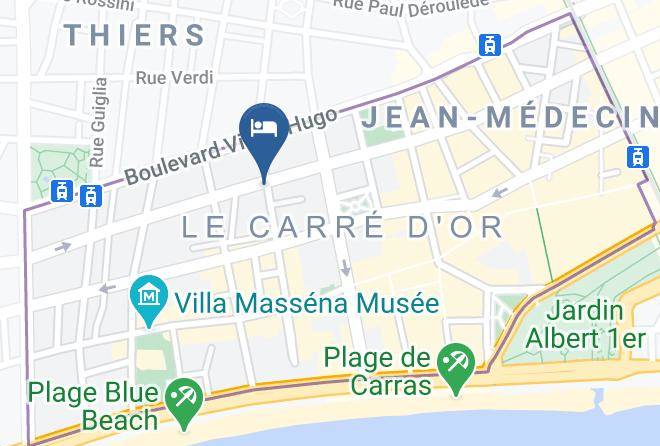 Maritime Alps - Hotel Windsor Maps