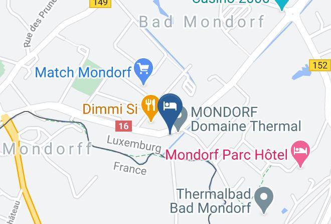 Mondorf Les Bains - Hotel Windsor Sci Maps