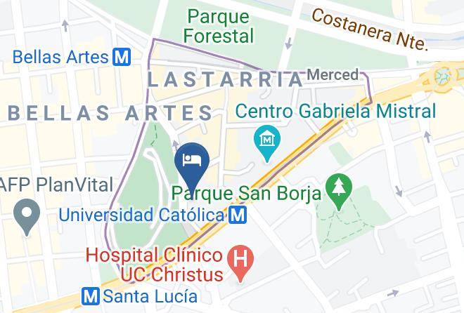 Santiago - Hotel Windsor Suite Maps