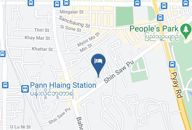 Yangon West - Hotel Windsor Maps