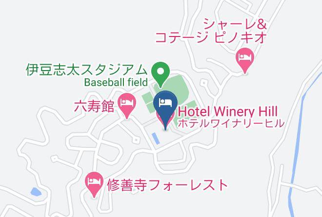 Izu City - Hotel Winery Hill Maps