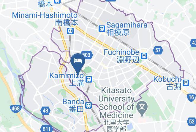 Sagamihara City Chuo Ward - Hotel Wing International Sagamihara Maps