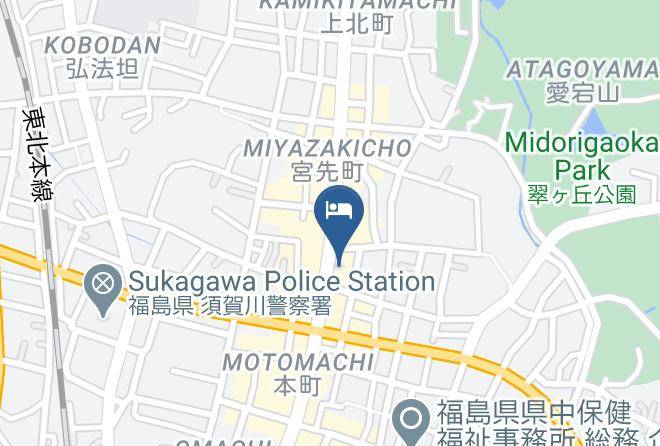 Sukagawa City - Hotel Wing International Sukagawa Maps