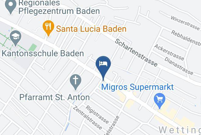 Baden - Hotel Winkelried Wettingen Ag Maps