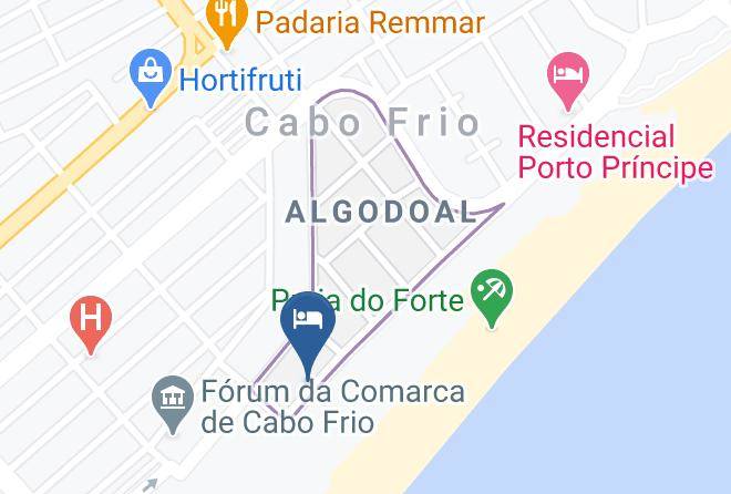 Cabo Frio - Hotel Winn Mandai Maps