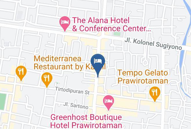 Kota Yogyakarta - Hotel Winotosastro Maps
