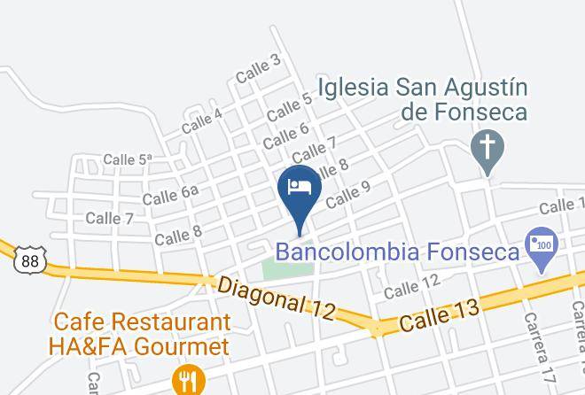 Fonseca - Hotel Winsor Fonseca Maps