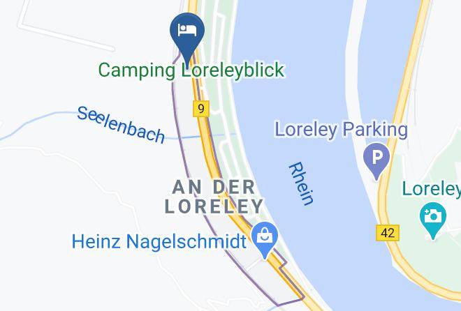 Hotel Winzerhaus Gartner An Der Loreley Map