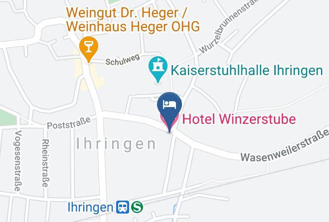 Breisgau Hochschwarzwald - Hotel Winzerstube Maps