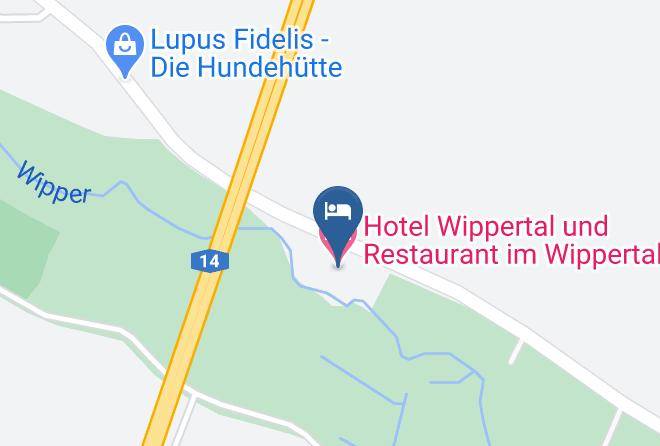 Salzlandkreis - Hotel Wippertal Und Restaurant Im Wippertal Maps