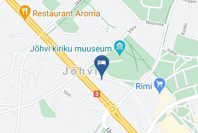 Johvi Parish - Hotel Wironia Maps