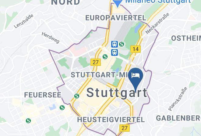 Stuttgart - Hotel Wirt Am Berg Maps