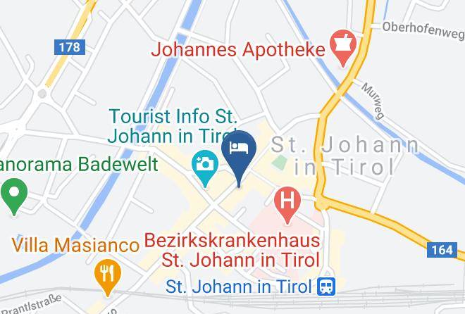Kitzbuhel - Hotel & Wirtshaus Post Maps