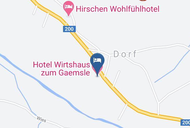 Bregenz - Hotel Wirtshaus Zum Gaemsle Maps