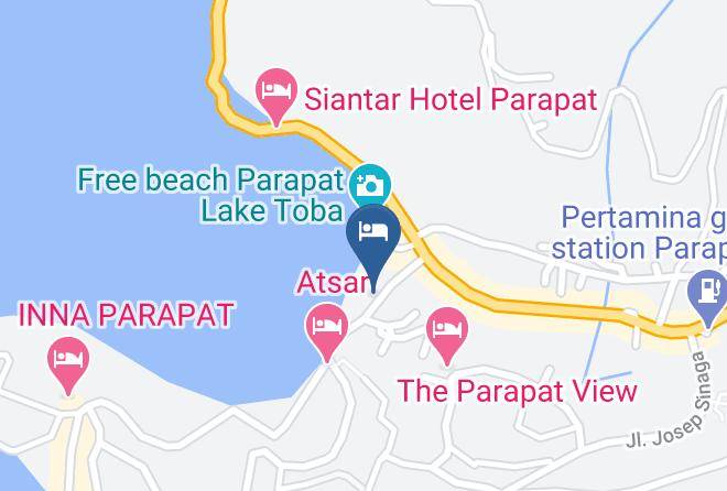 Simalungun Regency - Hotel Wisata Bahari Maps