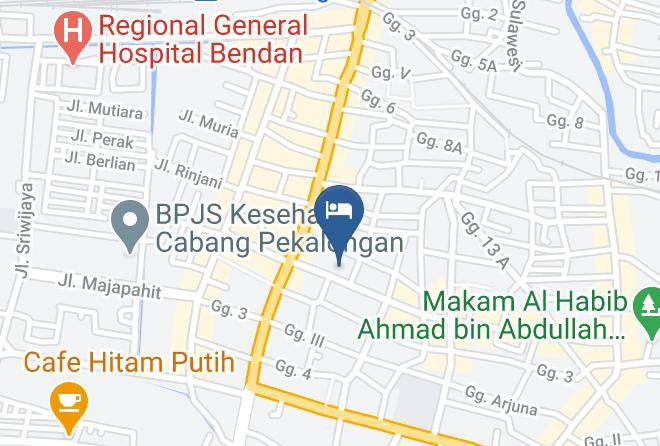 Kota Pekalongan - Hotel Wisma Dana Maps