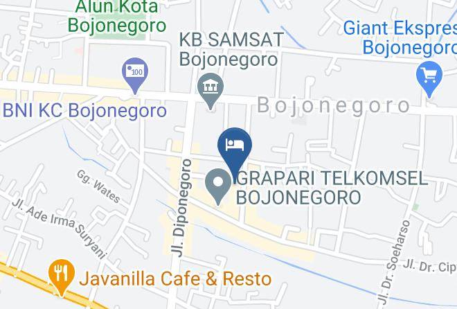Bojonegoro Regency - Hotel Wisma Djaja Syariah Maps