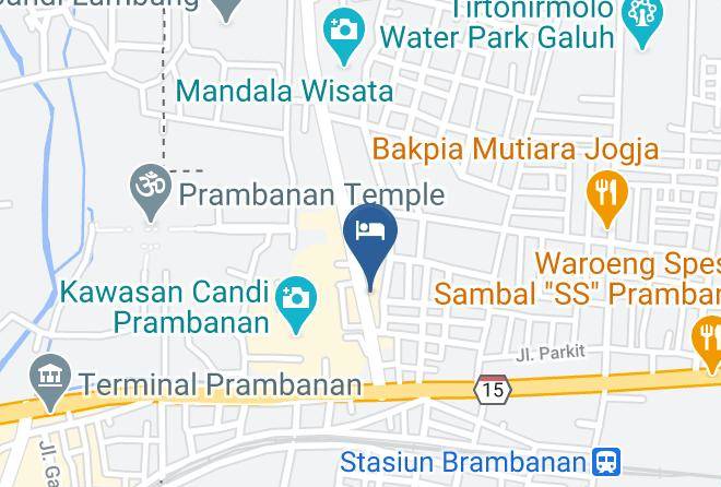 Sleman - Hotel Wisnu Maps