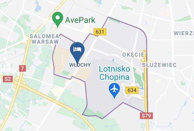 Warsaw - Hotel Witkowski Maps