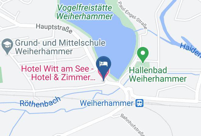 Neustadt An Der Waldnaab - Hotel Witt Am See Hotel & Zimmer Feiern Weiherhammer Maps